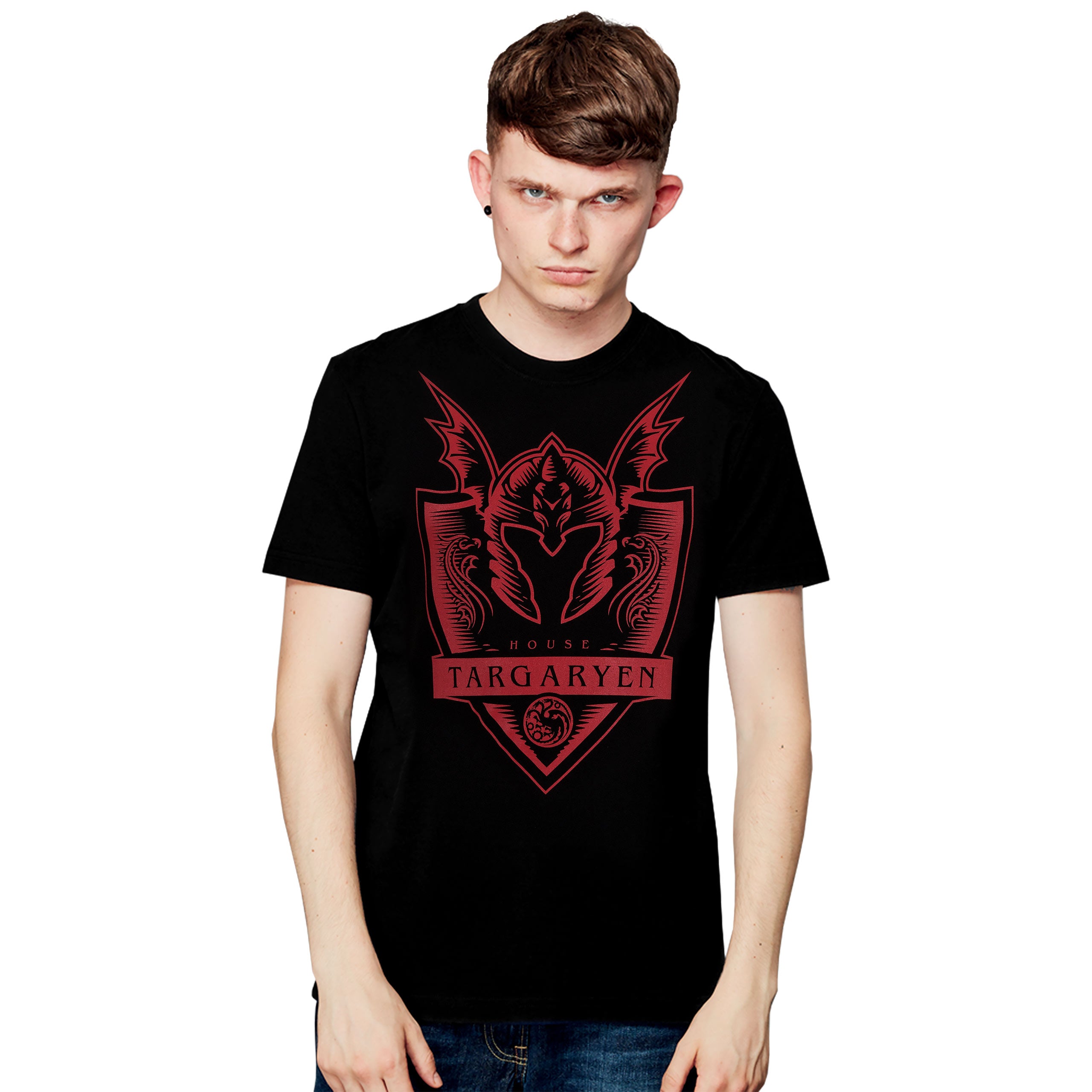 Productafbeelding Targaryen T-Shirt zwart - Huis van de Draak
