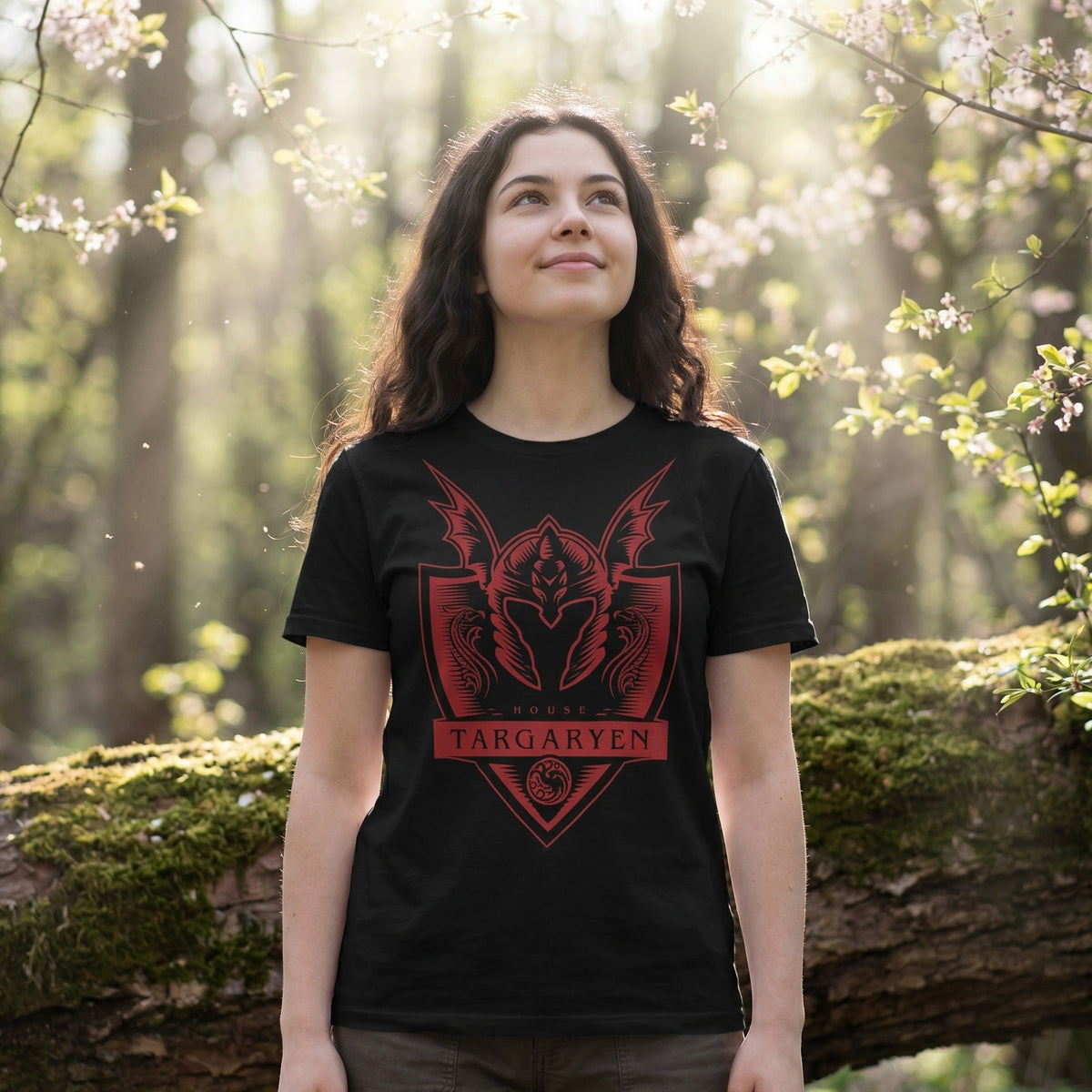 Productafbeelding Targaryen T-Shirt zwart - Huis van de Draak