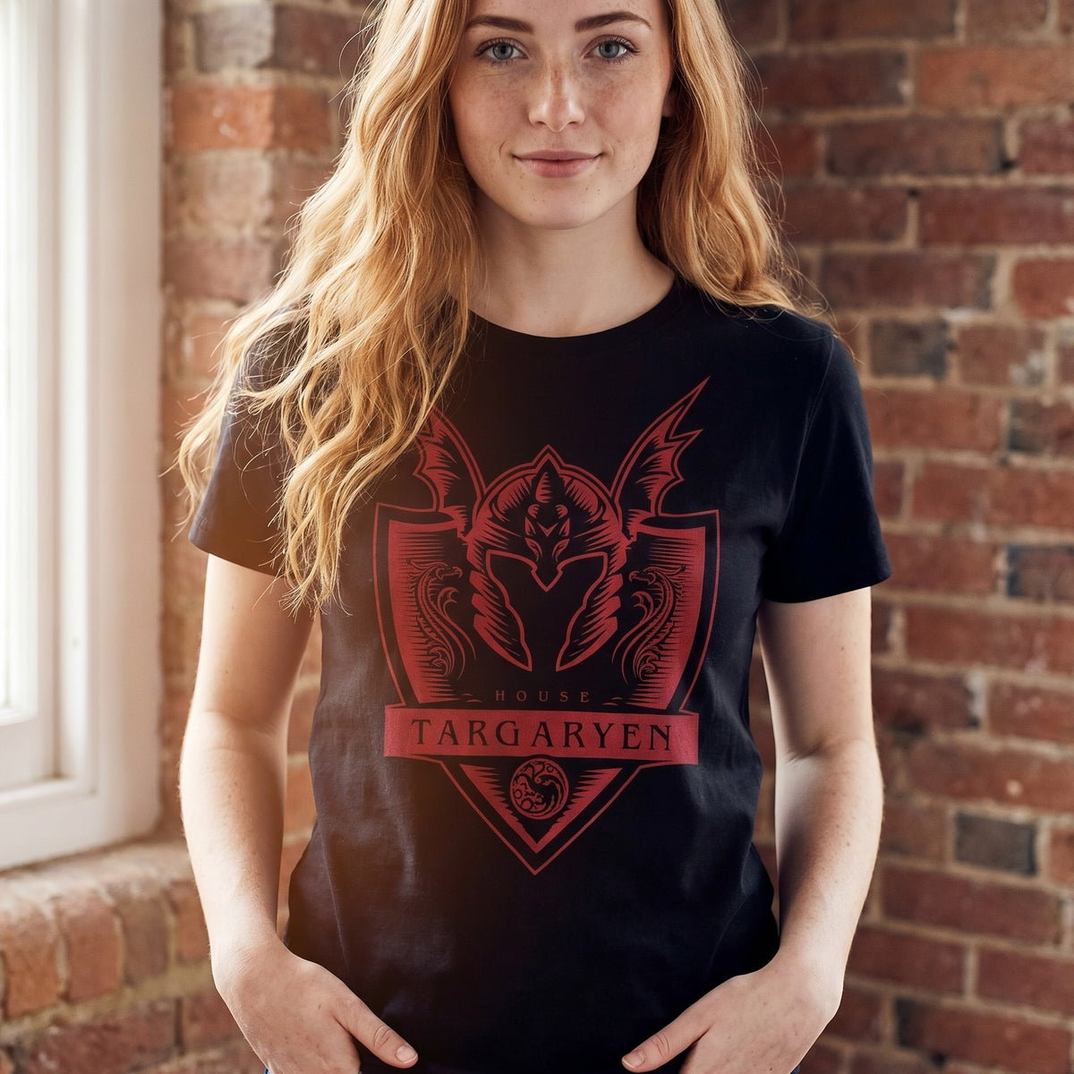 Productafbeelding Targaryen T-Shirt zwart - Huis van de Draak