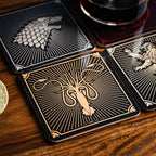Productafbeelding Game of Thrones - Wapenschilden Onderzetters Set van 4