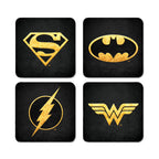 Productafbeelding DC Comics Logos Onderzetters Set van 4