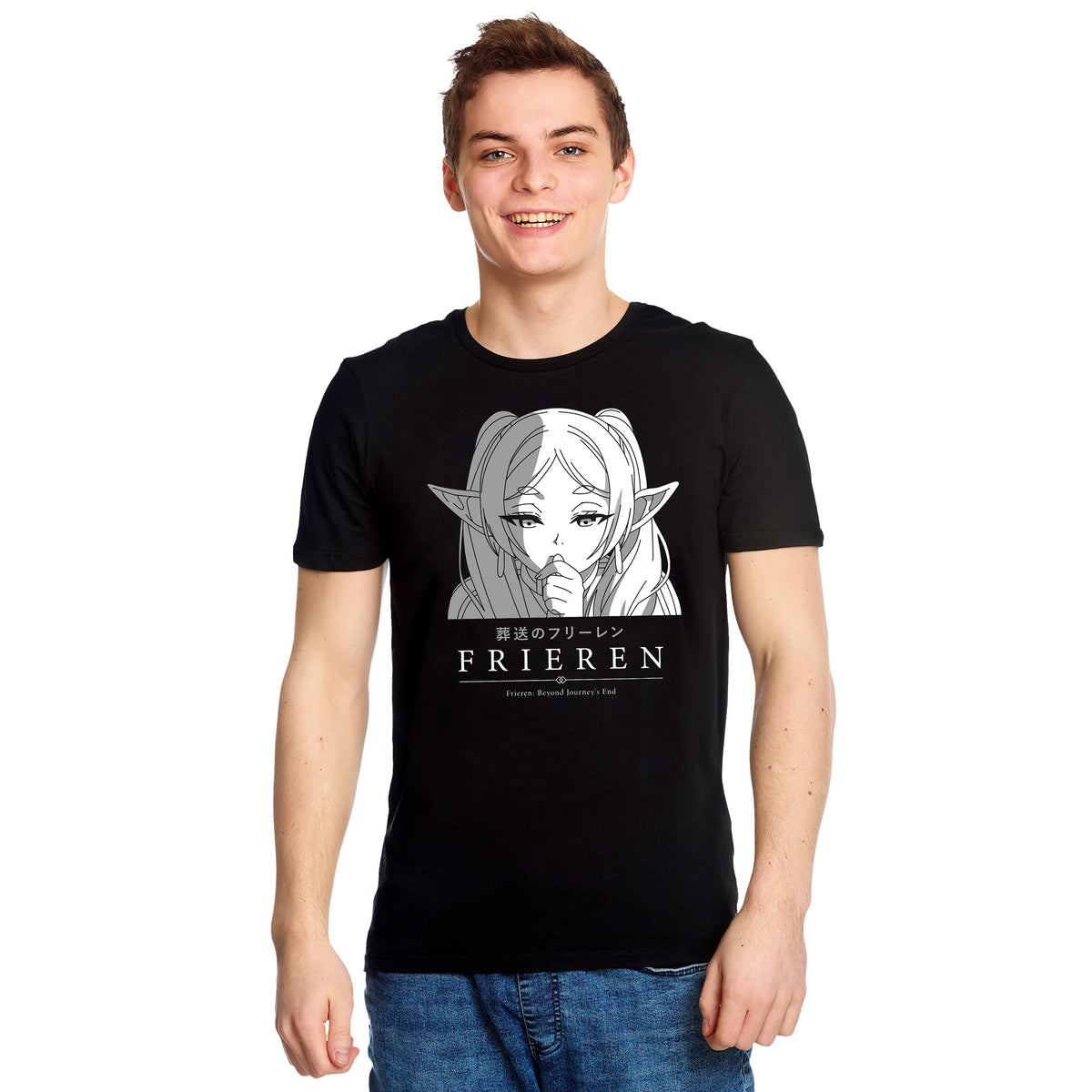 Productafbeelding Karakter T-shirt voor Frieren fans zwart