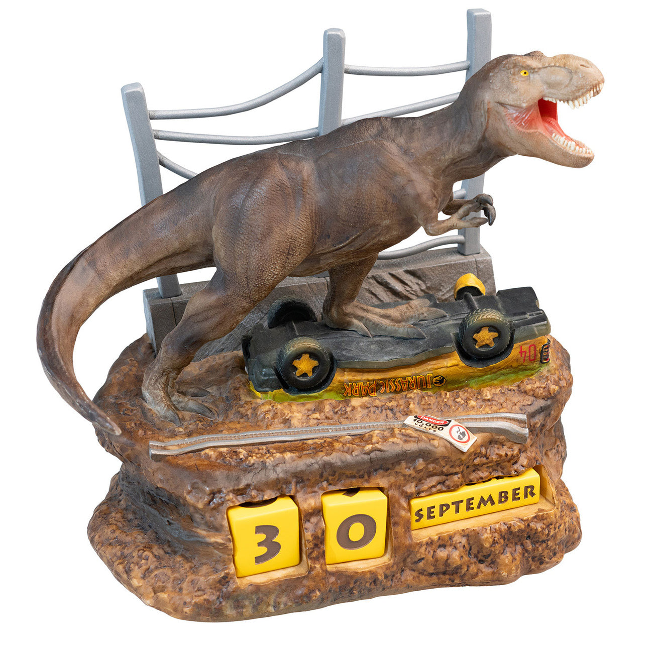 Productafbeelding Jurassic Park - T-Rex 3D Jaarkalender