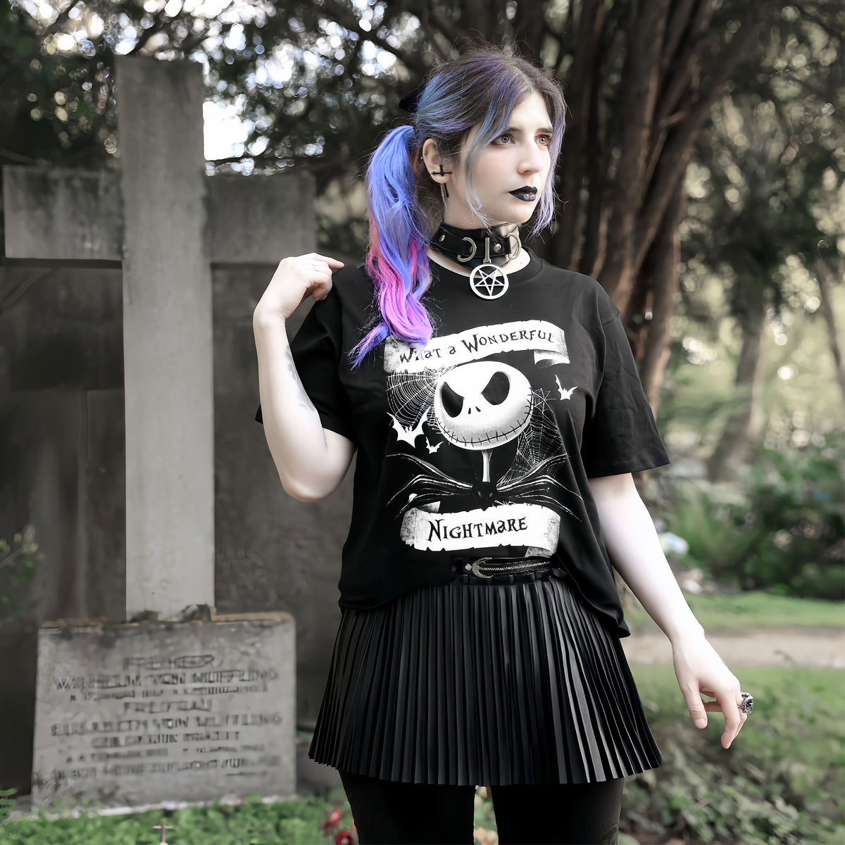 Productafbeelding Nightmare Before Christmas - Wat Een Geweldige Nachtmerrie T-Shirt Zwart