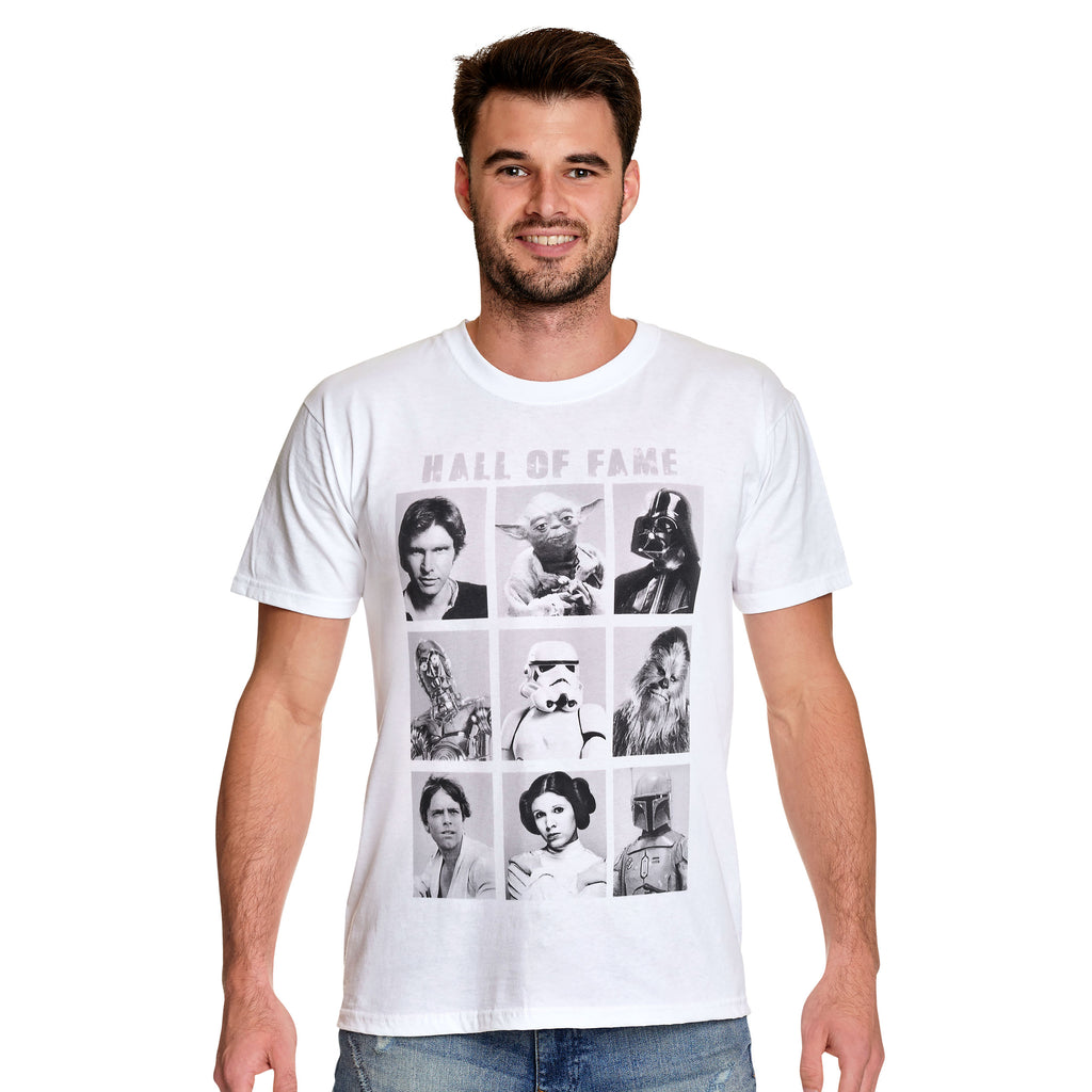 Productafbeelding Star Wars - Hall of Fame Wit T-shirt