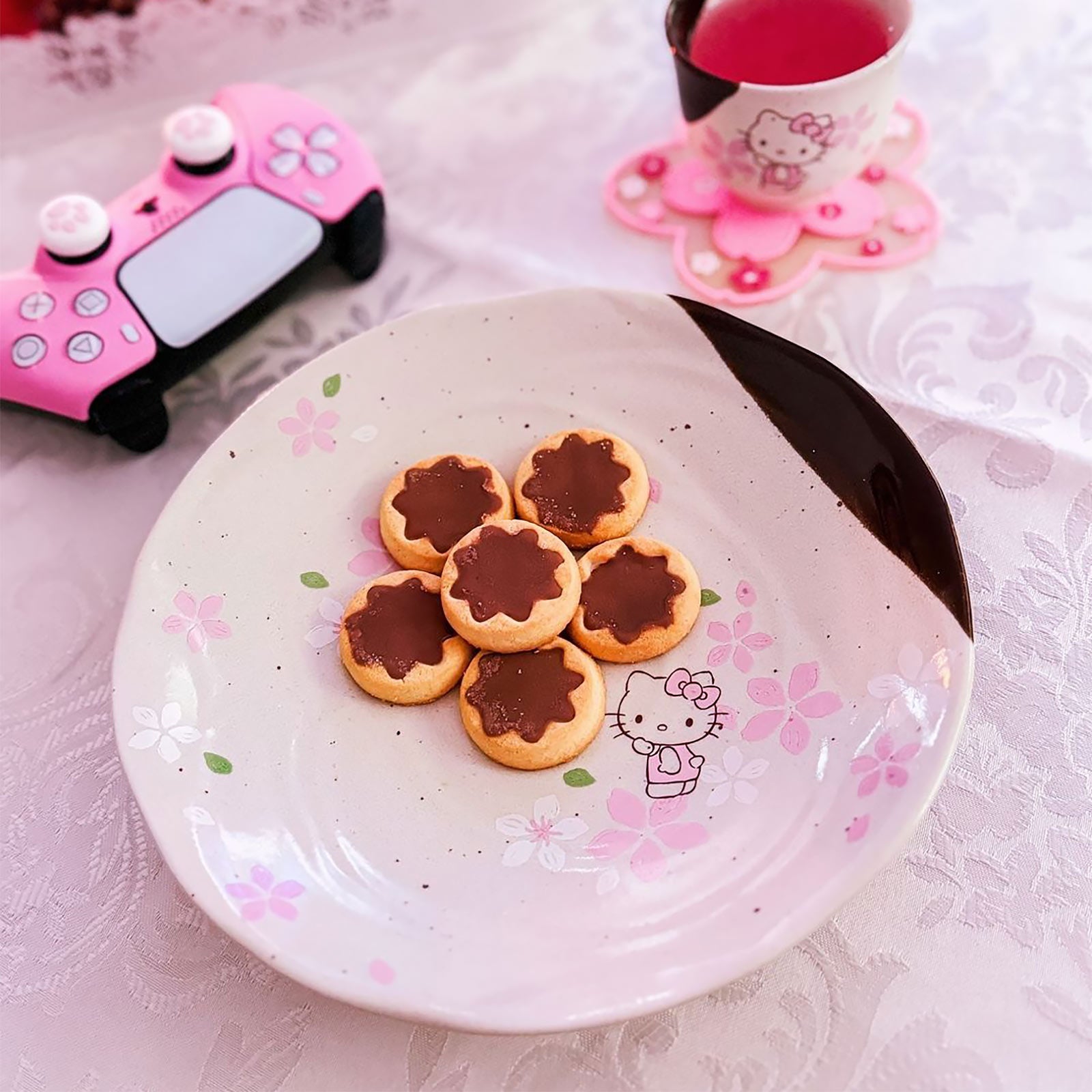 Productafbeelding Hello Kitty - Mino Cherry Blossom Bord
