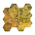 Productafbeelding The Lord of the Rings - Midden-aarde Kaart Onderzetters Set van 12