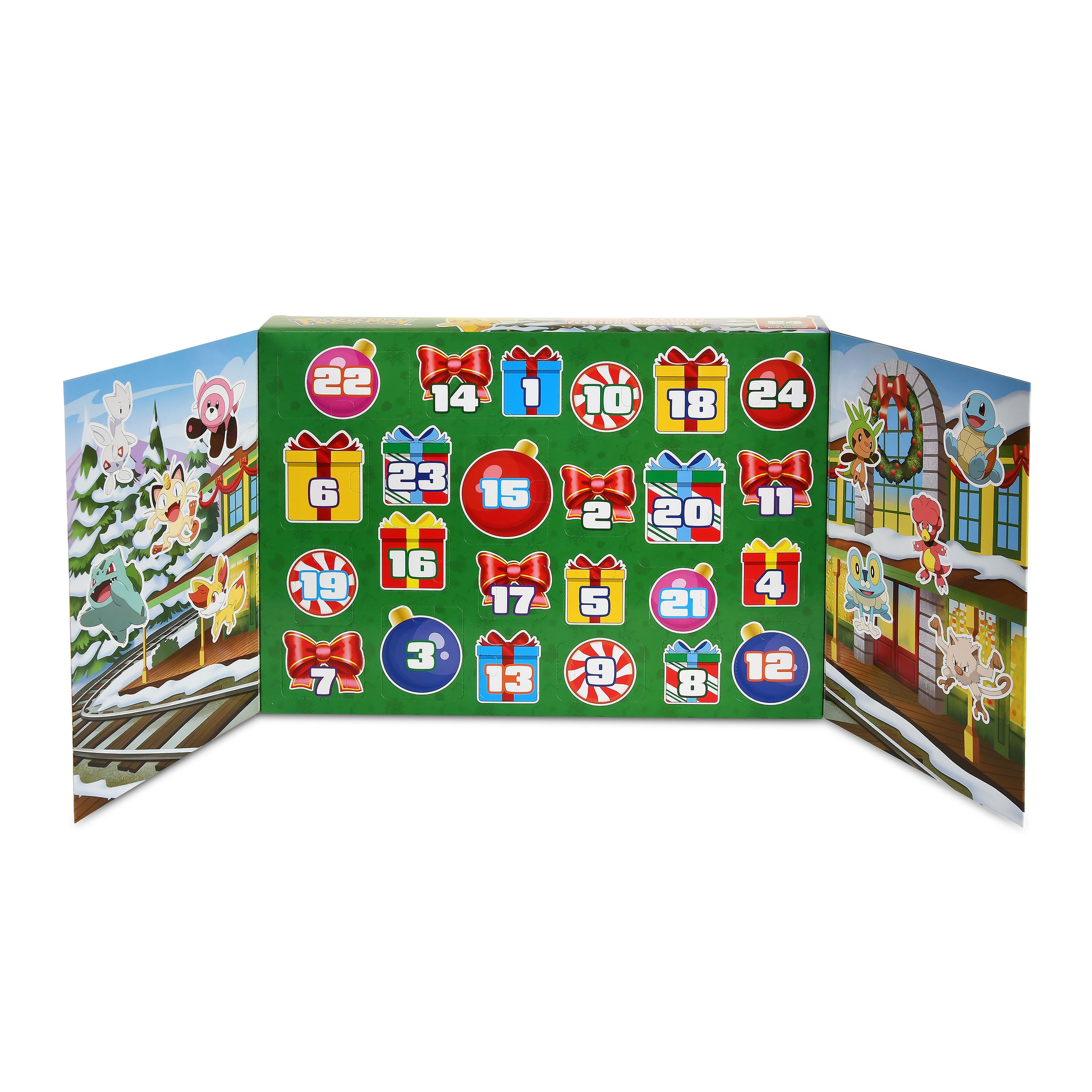 Productafbeelding Pikachu Happy Holidays Adventskalender - Pokemon