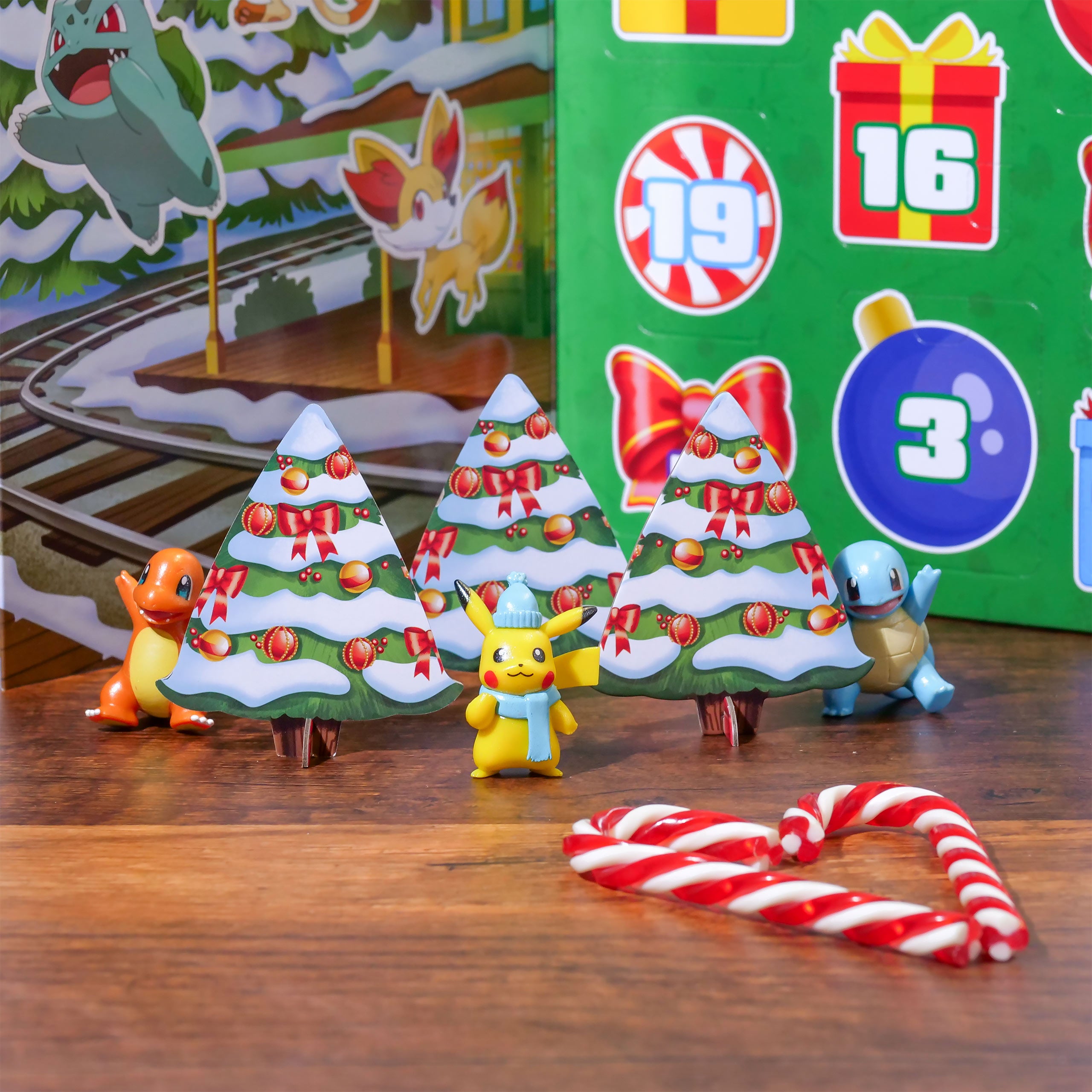 Productafbeelding Pikachu Happy Holidays Adventskalender - Pokemon