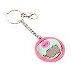 Productafbeelding Pusheen - Hi & Bye Sleutelhanger met karabijnhaak