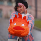 Productafbeelding Het wandelende kasteel - Calcifer Pluchen Figurine 34cm