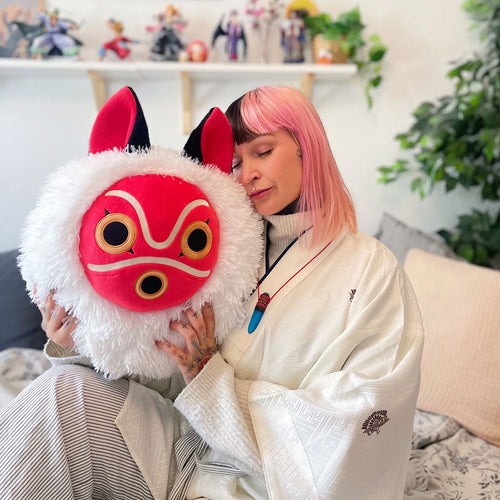 Productafbeelding Prinses Mononoke - San's Masker Kussen