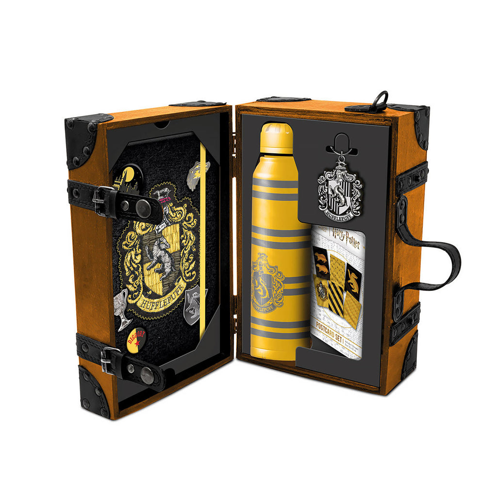 Productafbeelding Harry Potter - Huffelpuf Premium Geschenkset in Koffer met Draagriem