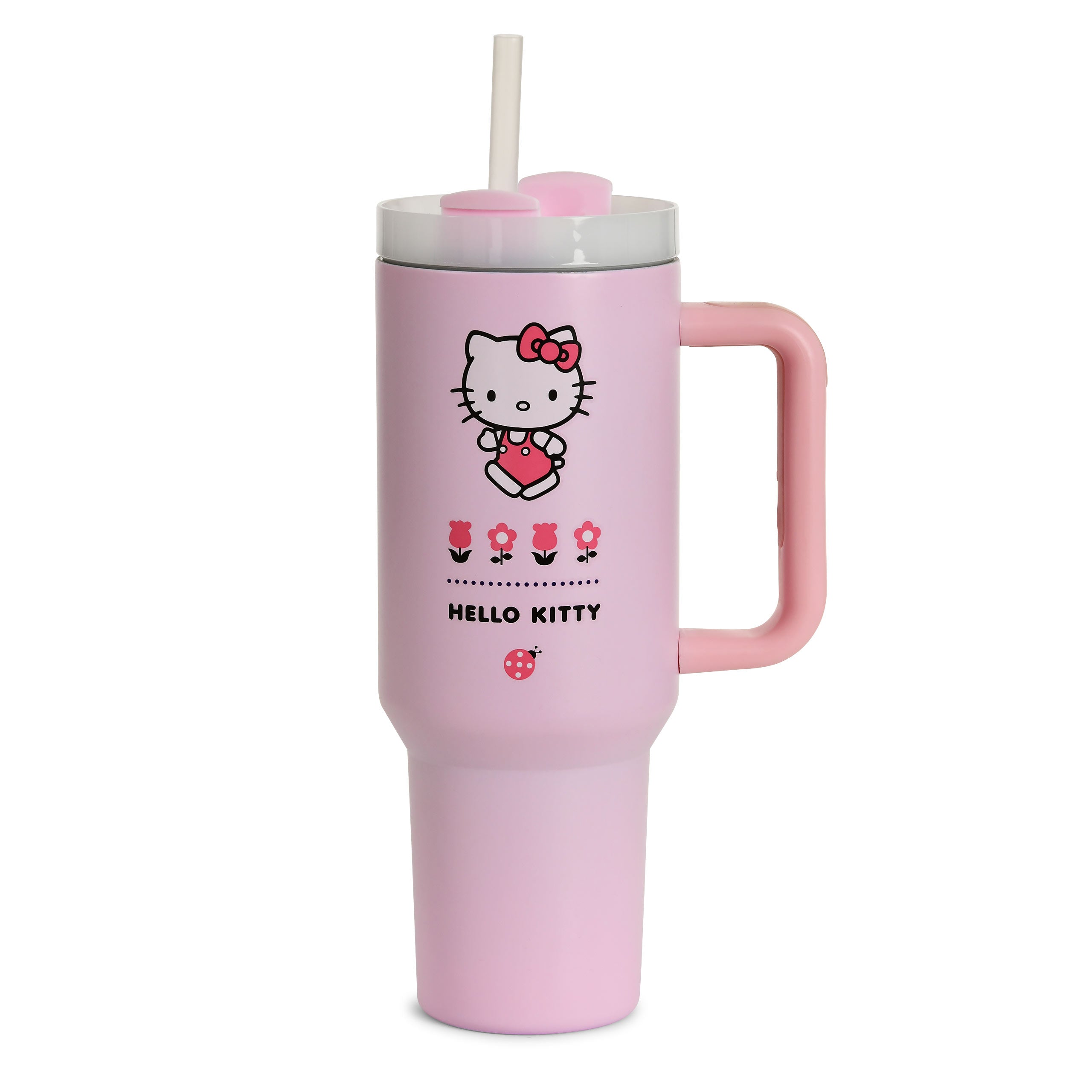 Productafbeelding Hello Kitty - Flower To Go Beker met rietje