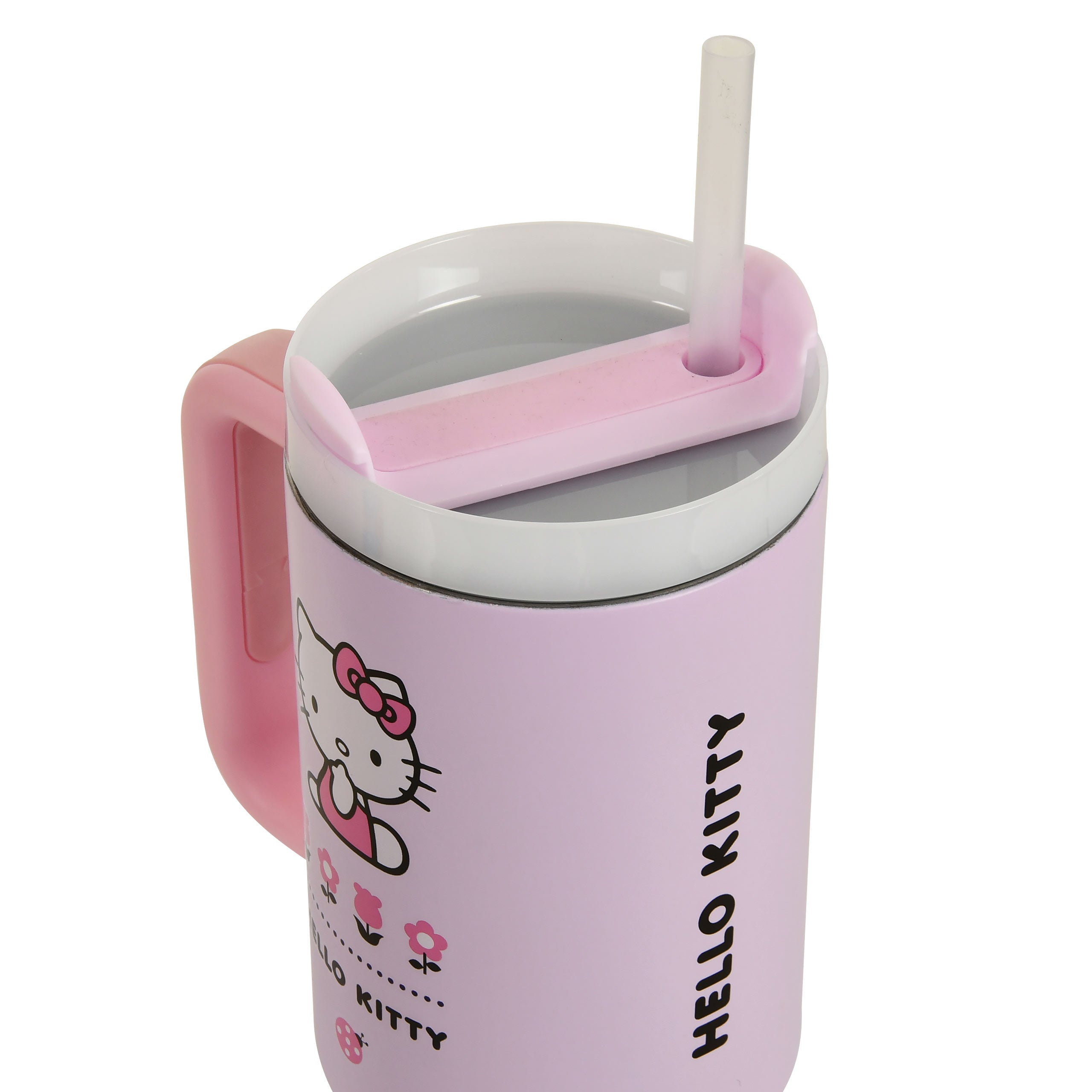 Productafbeelding Hello Kitty - Flower To Go Beker met rietje