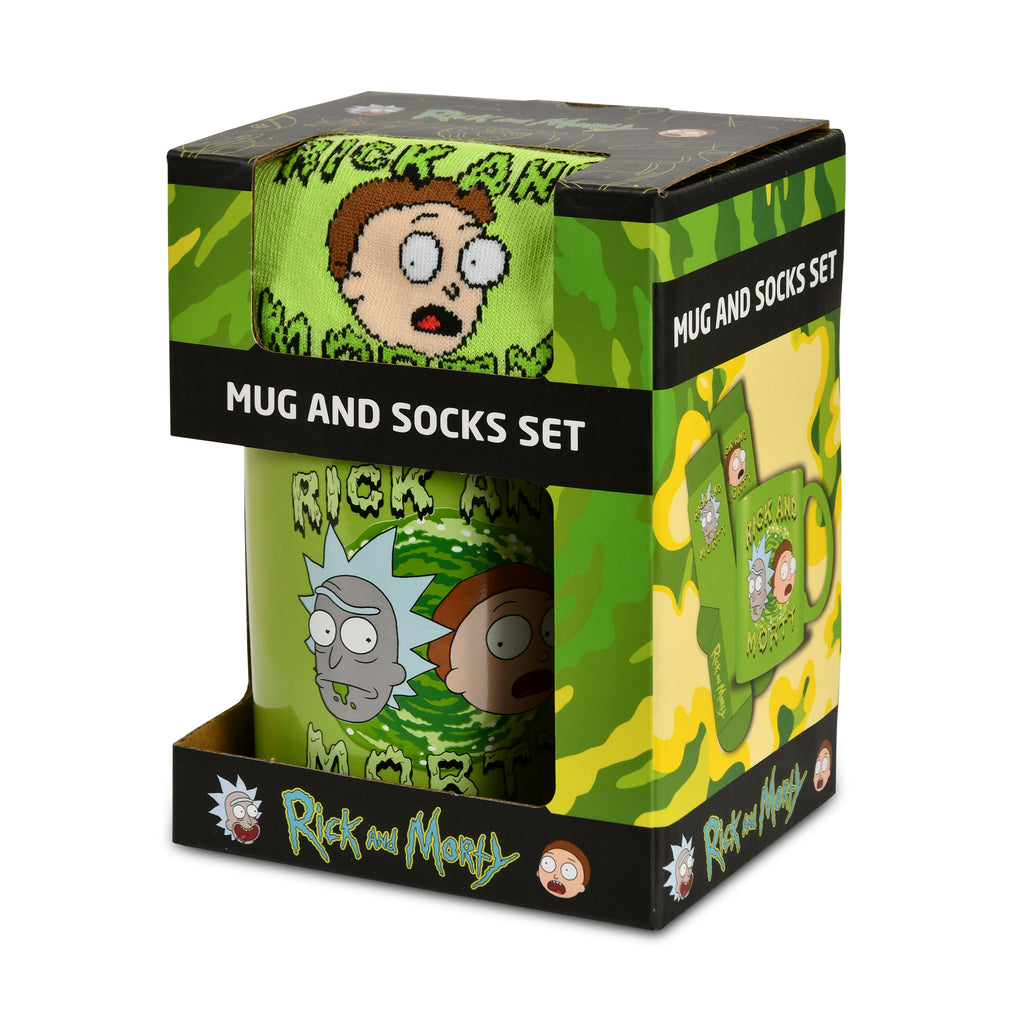 Productafbeelding Rick and Morty - Portaal Sokken en Mok