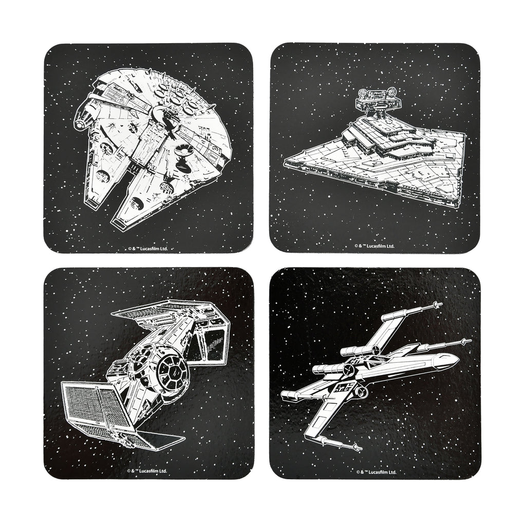 Productafbeelding Star Wars - Ruimteschepen Onderzetterset