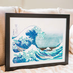 Productafbeelding Japanse Wanddecoratie - De Grote Golf van Kanagawa