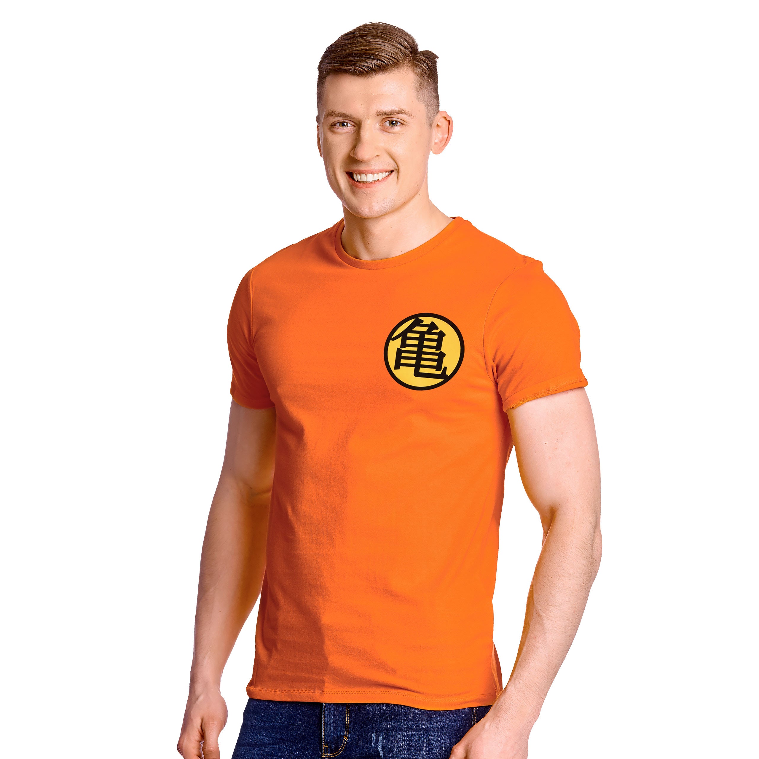 Productafbeelding Dragon Ball - Kame Symbool T-Shirt oranje