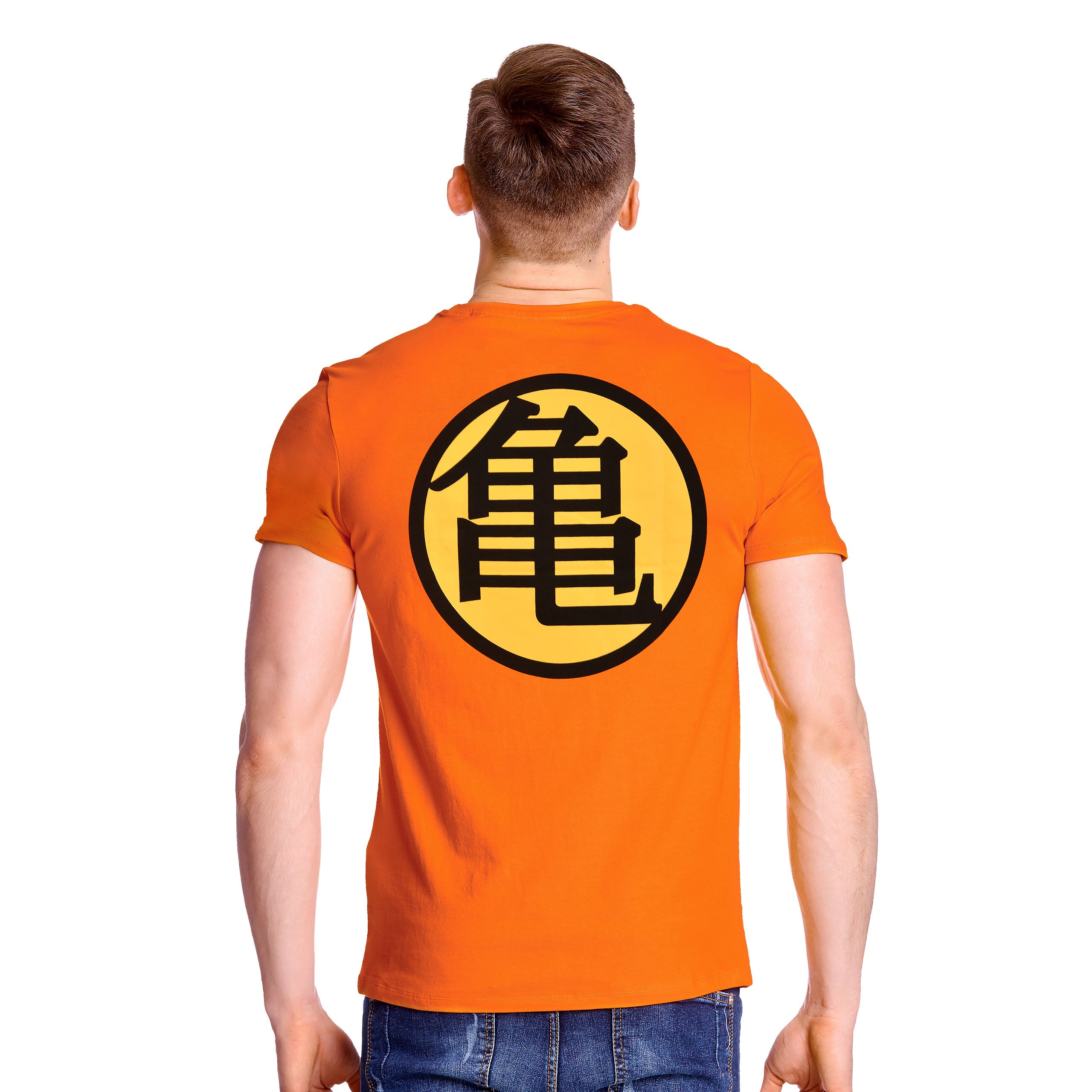Productafbeelding Dragon Ball - Kame Symbool T-Shirt oranje