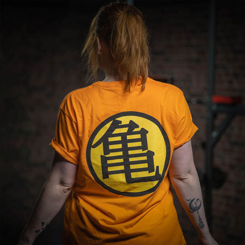 Productafbeelding Dragon Ball - Kame Symbool T-Shirt oranje