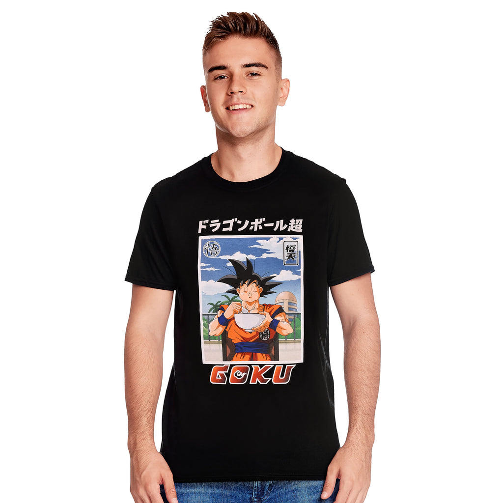 Productafbeelding Dragon Ball - Goku Eat T-Shirt Zwart