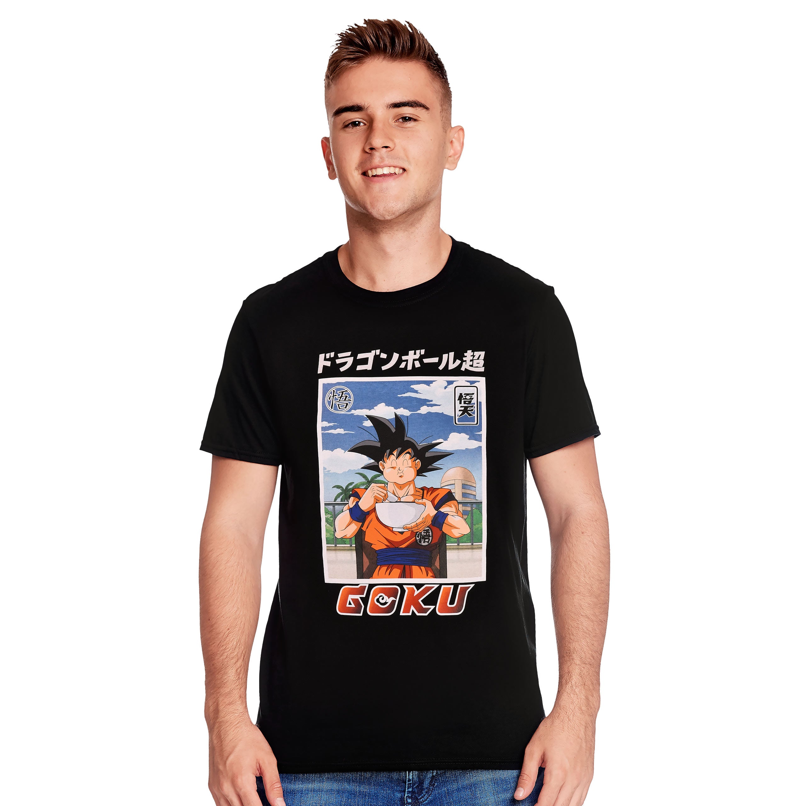 Productafbeelding Dragon Ball - Goku Eat T-Shirt Zwart