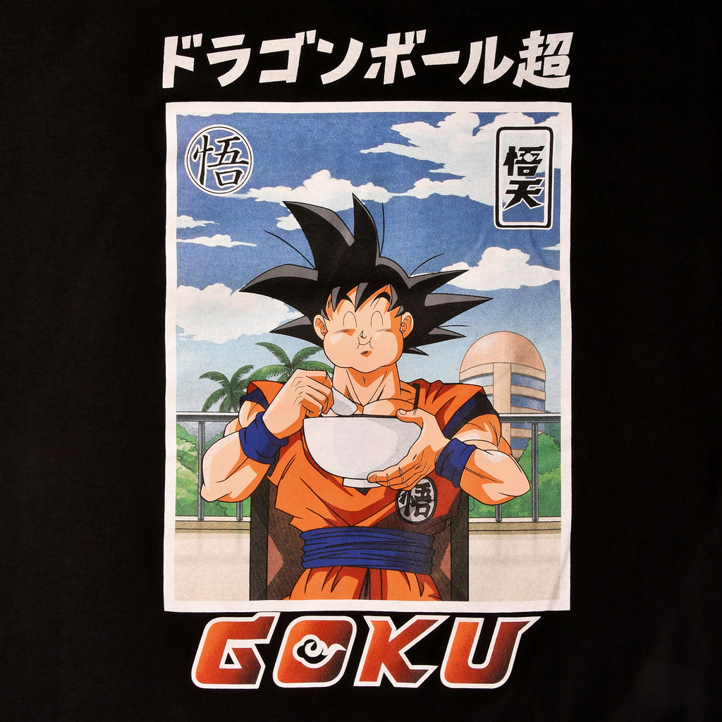 Productafbeelding Dragon Ball - Goku Eat T-Shirt Zwart