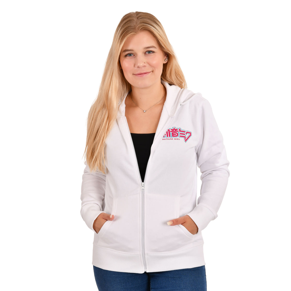 Productafbeelding Hatsune Miku Hoodie wit