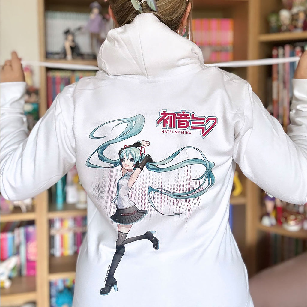 Productafbeelding Hatsune Miku Hoodie wit