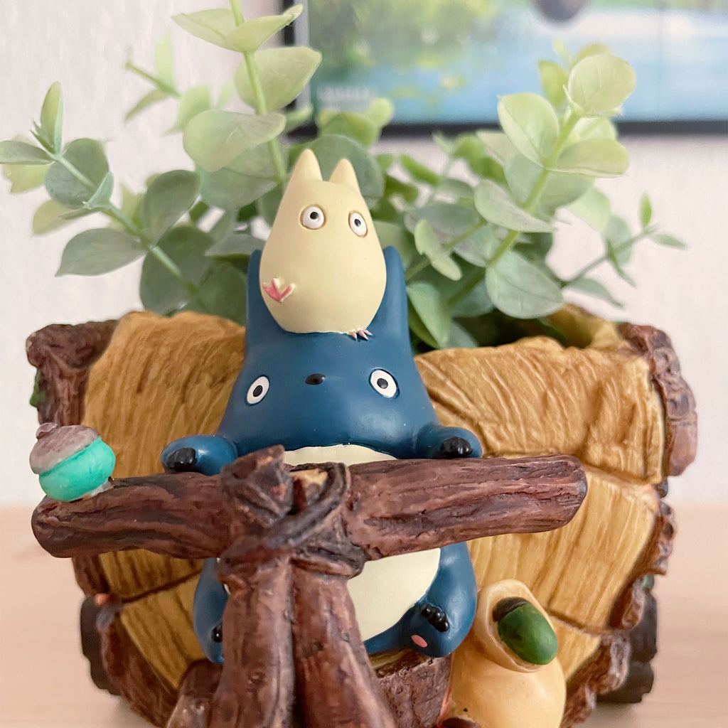 Productafbeelding Totoro - Bloempot Diorama Figuur