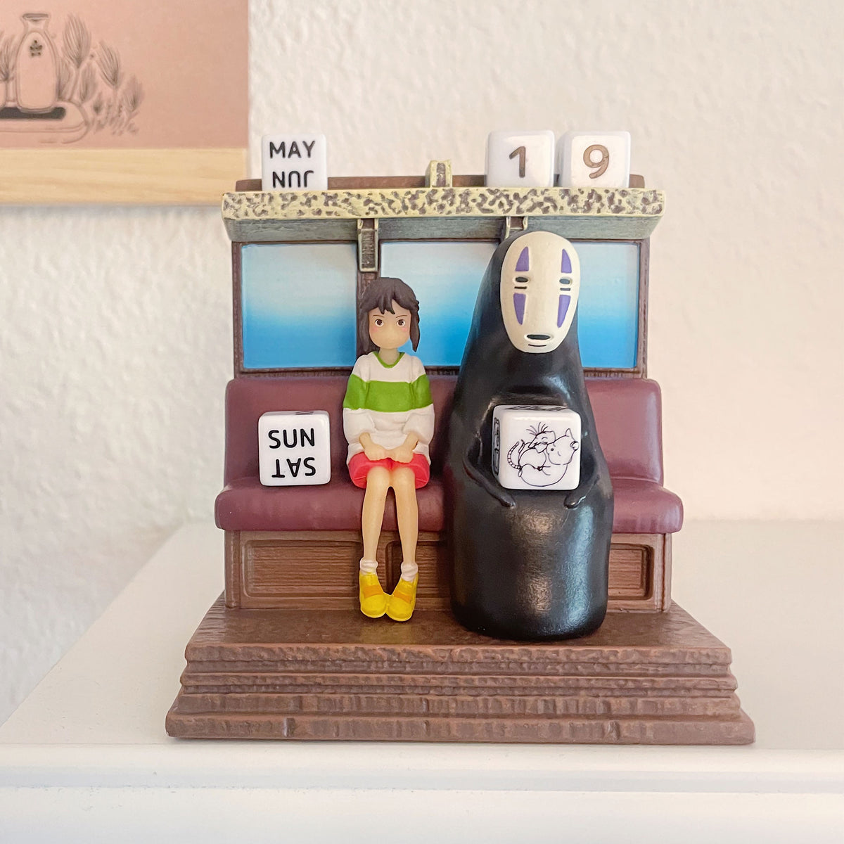 Productafbeelding Spirited Away - Geen Gezicht & Chihiro 3D Jaarkalender