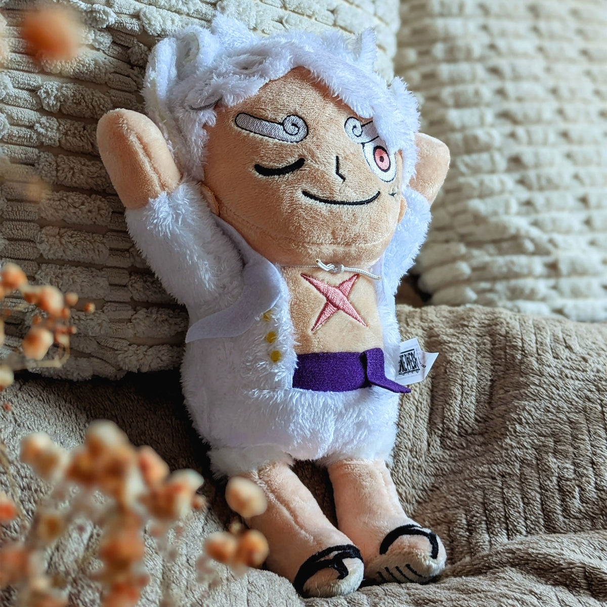 Productafbeelding One Piece: Gear 5 - Monkey D. Luffy Pluche Figuur