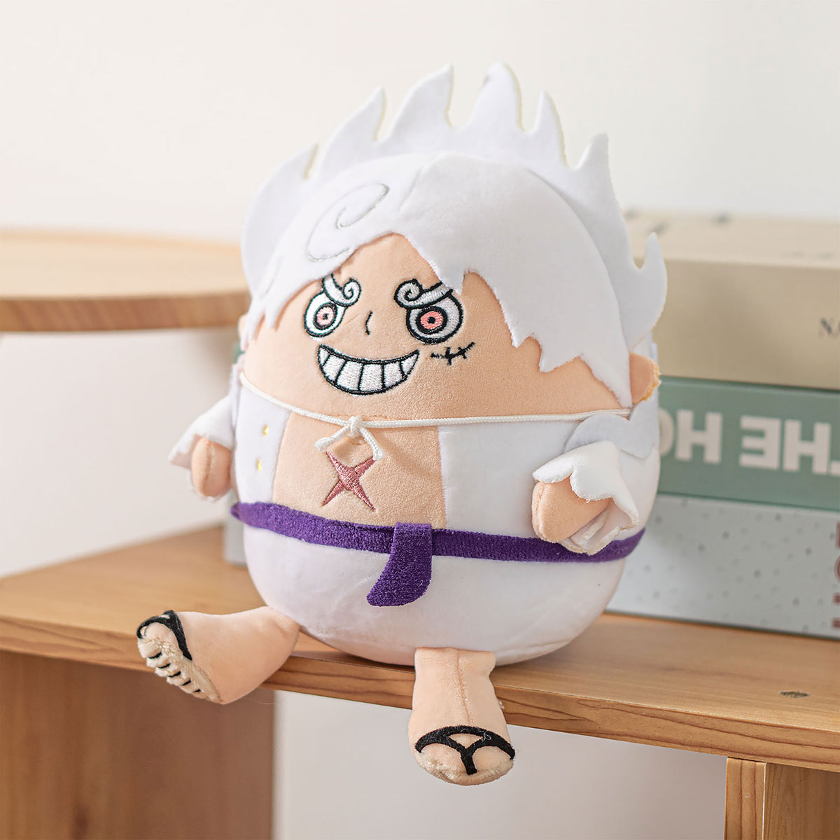 Productafbeelding One Piece: Gear 5 - Monkey D. Luffy Knuffel Figuur SD Versie