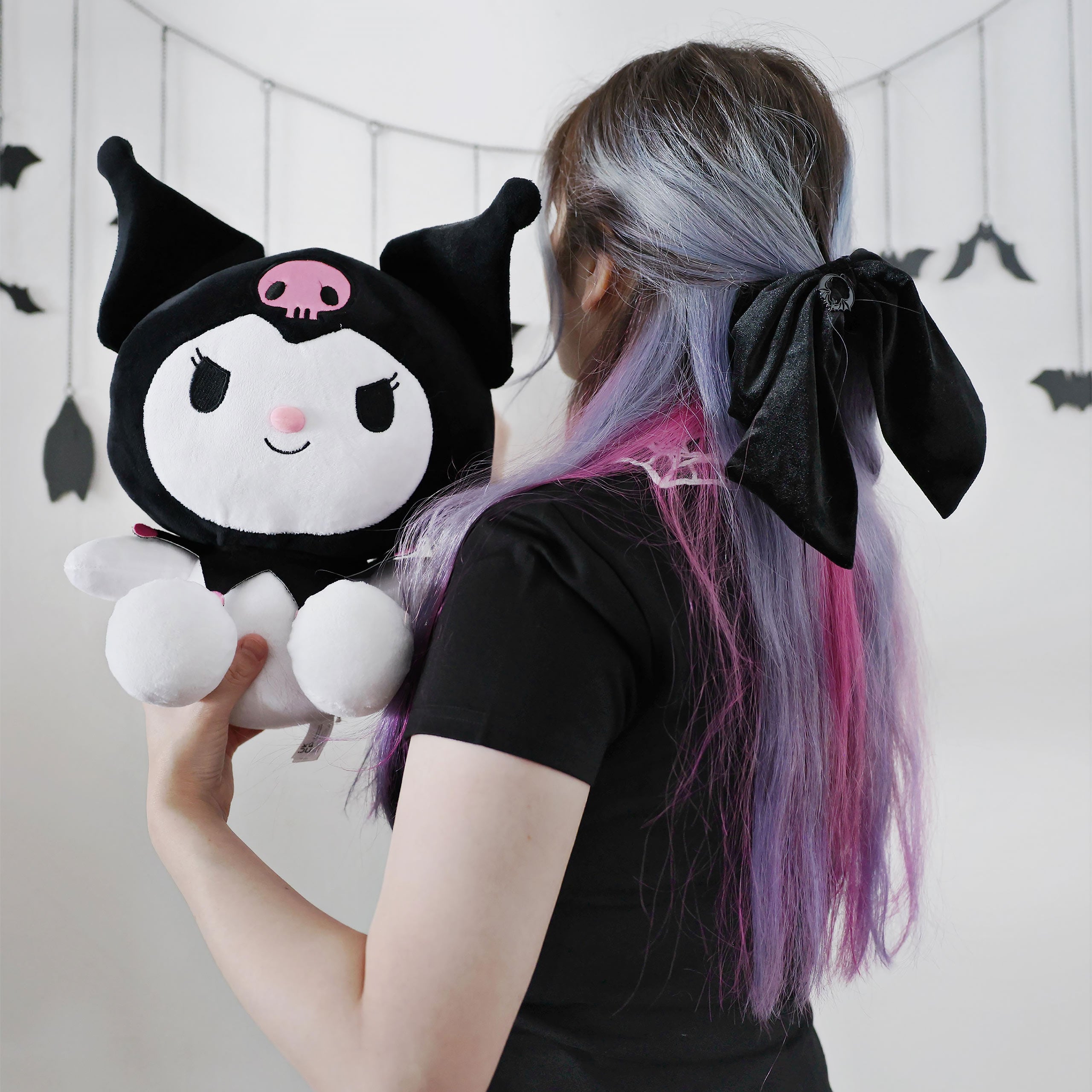 Productafbeelding Sanrio - Hello Kitty Kuromi Pluchen Figuur