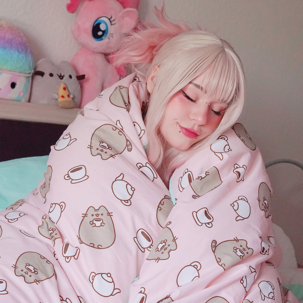 Productafbeelding Pusheen - Omkeerbaar beddengoed met Glow in the Dark effect