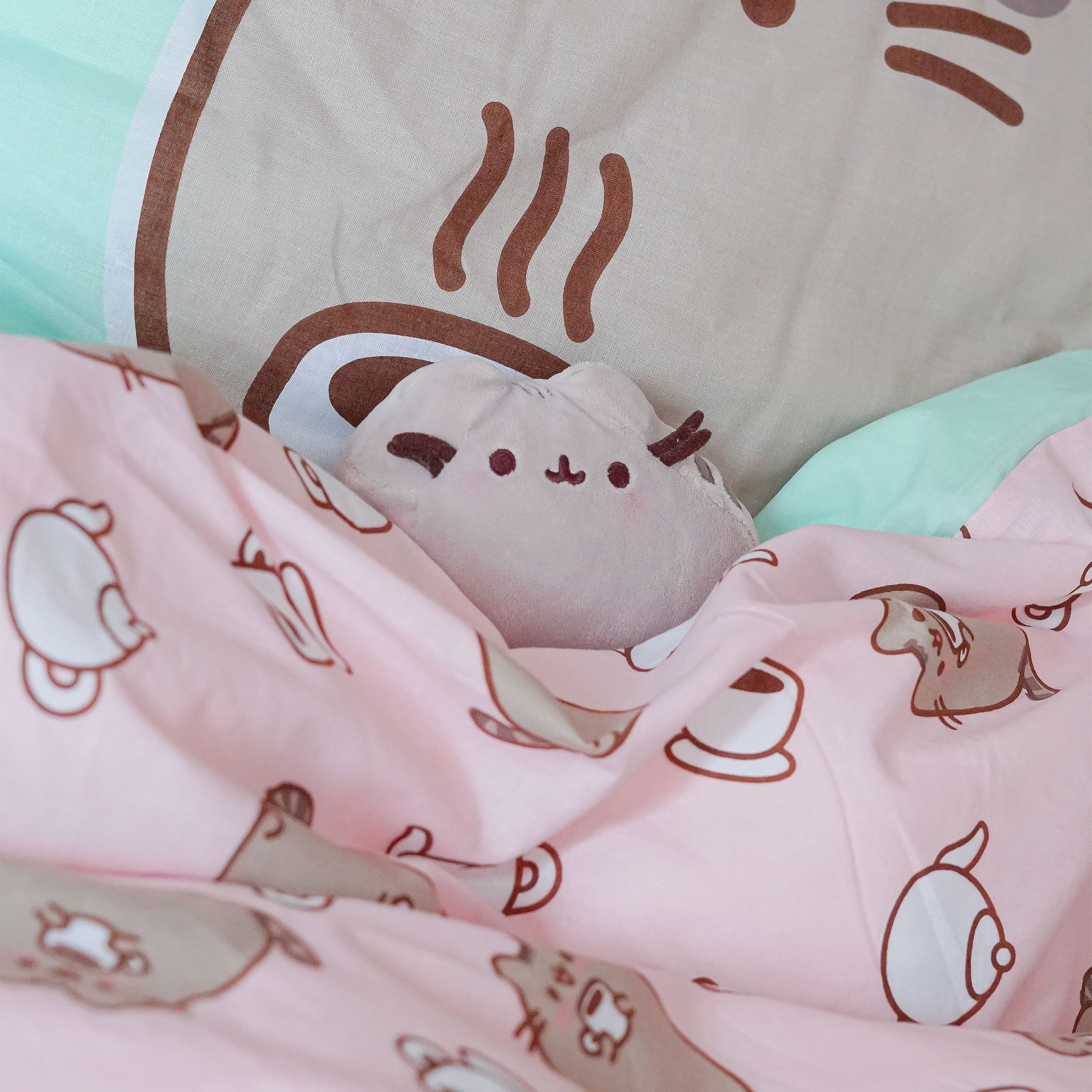 Productafbeelding Pusheen - Omkeerbaar beddengoed met Glow in the Dark effect