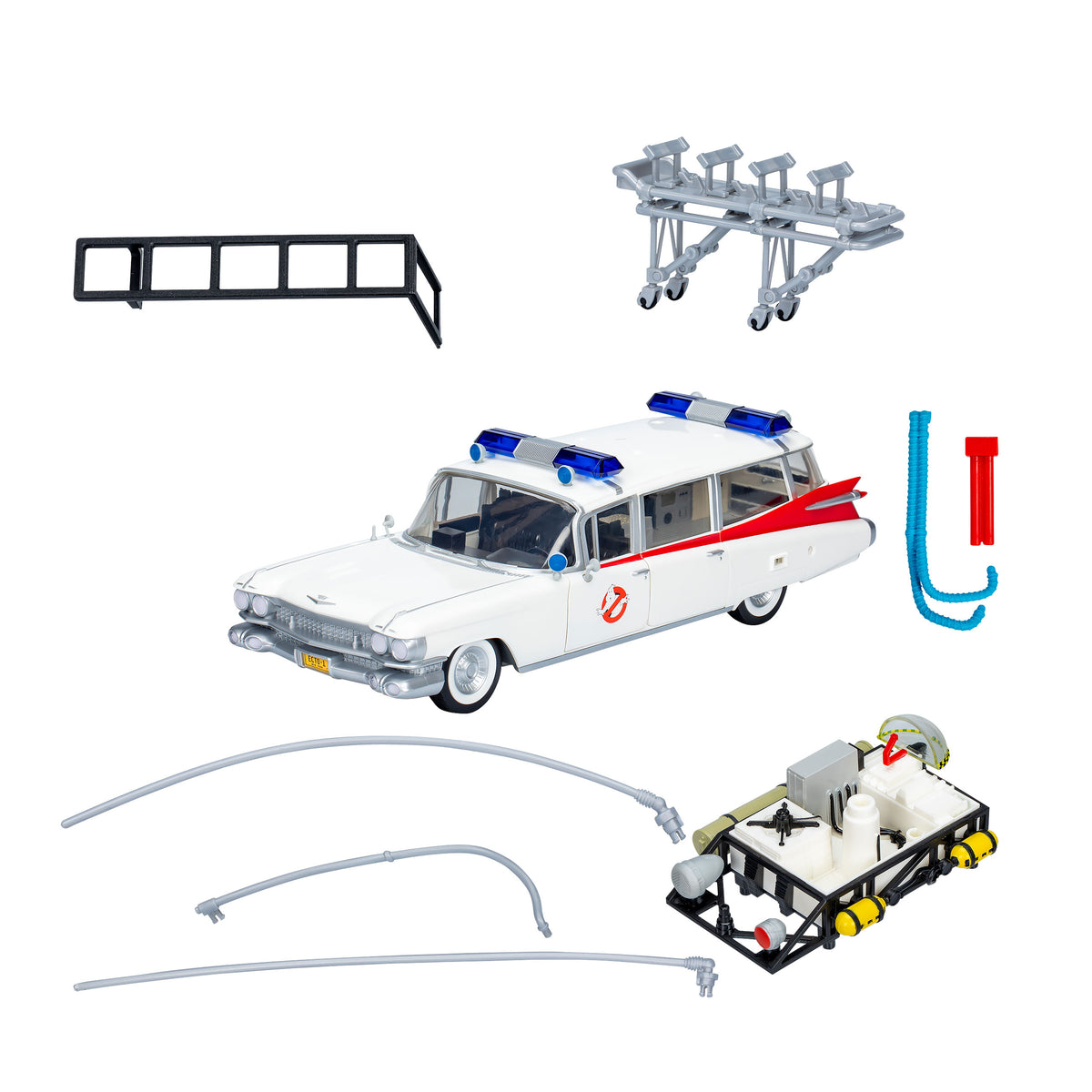 Productafbeelding Ghostbusters - Ecto-1 Actiefiguren Set 40e Verjaardag
