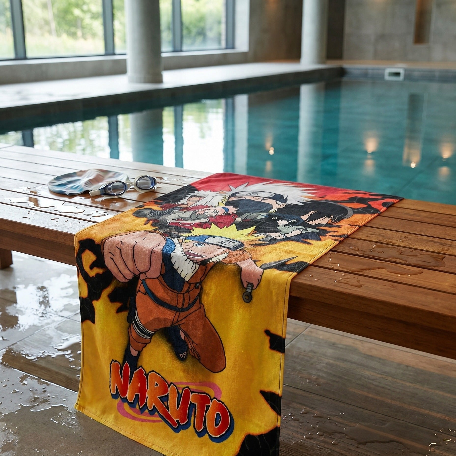 Productafbeelding Naruto Shippuden - Fight Strandhanddoek