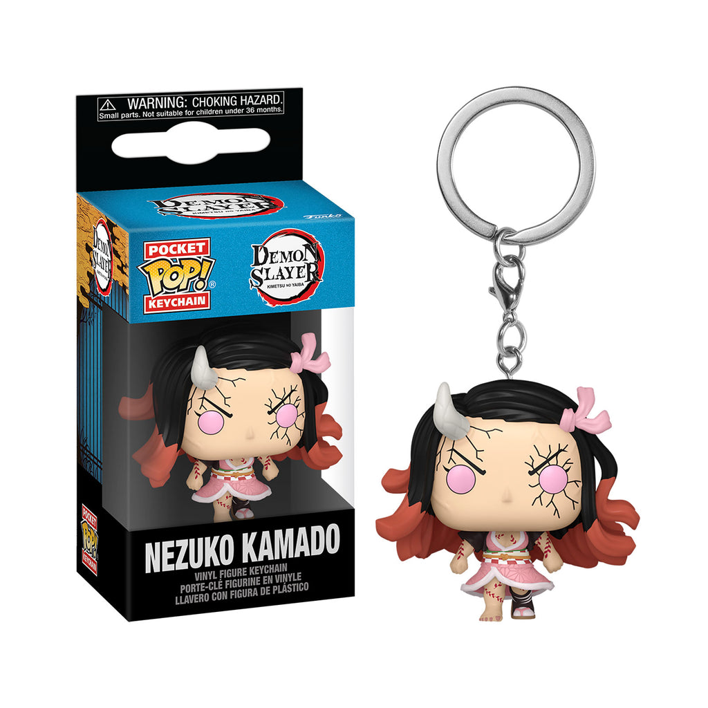 Productafbeelding Demon Slayer - Nezuko (Demon Form) Funko Pop Sleutelhanger