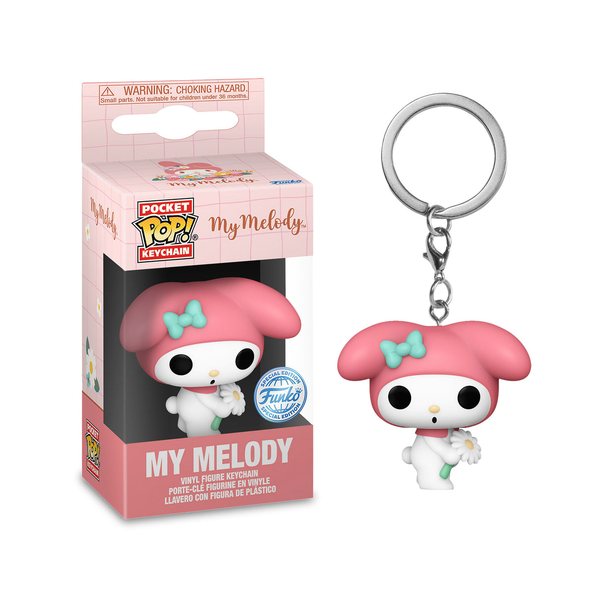 Productafbeelding Sanrio - Hello Kitty My Melody Spring Time Funko Pop Sleutelhanger