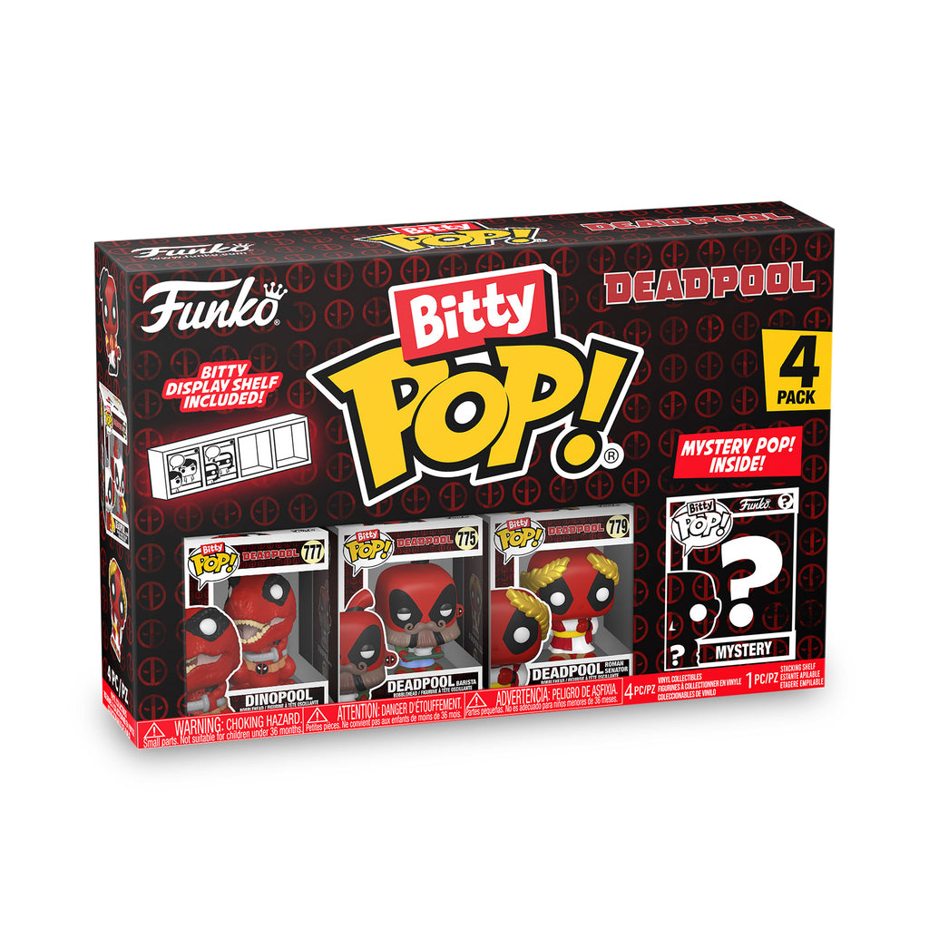 Productafbeelding Deadpool - Funko Bitty Pop 4-delige Figuren Set Serie 3