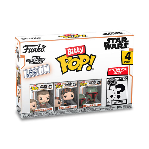 Productafbeelding Star Wars The Mandalorian - Funko Bitty Pop 4-delige Figurenset Serie 3