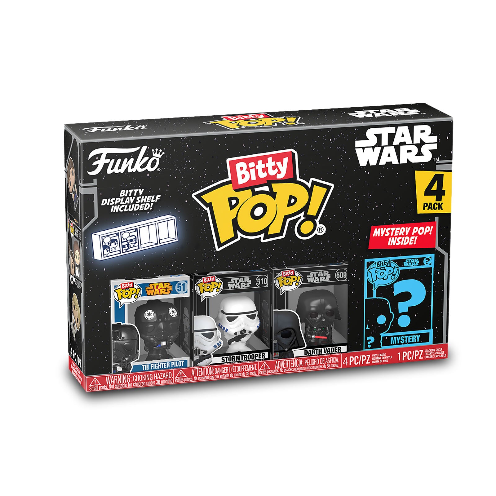 Productafbeelding Star Wars - Funko Bitty Pop 4-delige Figuurtjes Set Serie 4