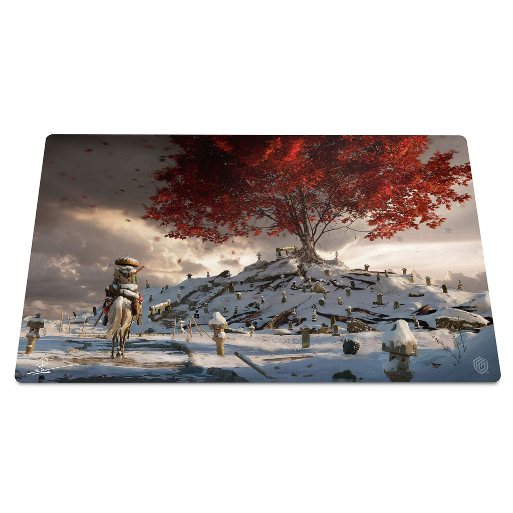 Productafbeelding Speelmat Ultimate Guard - Mario Renaud: In Icy Bloom Artist Edition