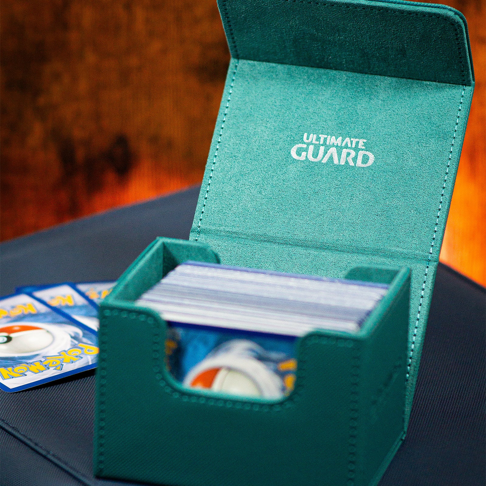 Productafbeelding Ultimate Guard blauwe verzamelkaartdoos voor 100 kaarten