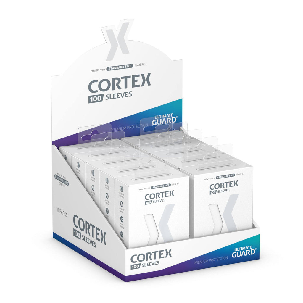 Productafbeelding Cortex Kaartenhoezen Wit 100 Stuks Ultimate Guard voor TCG Standaardformaat