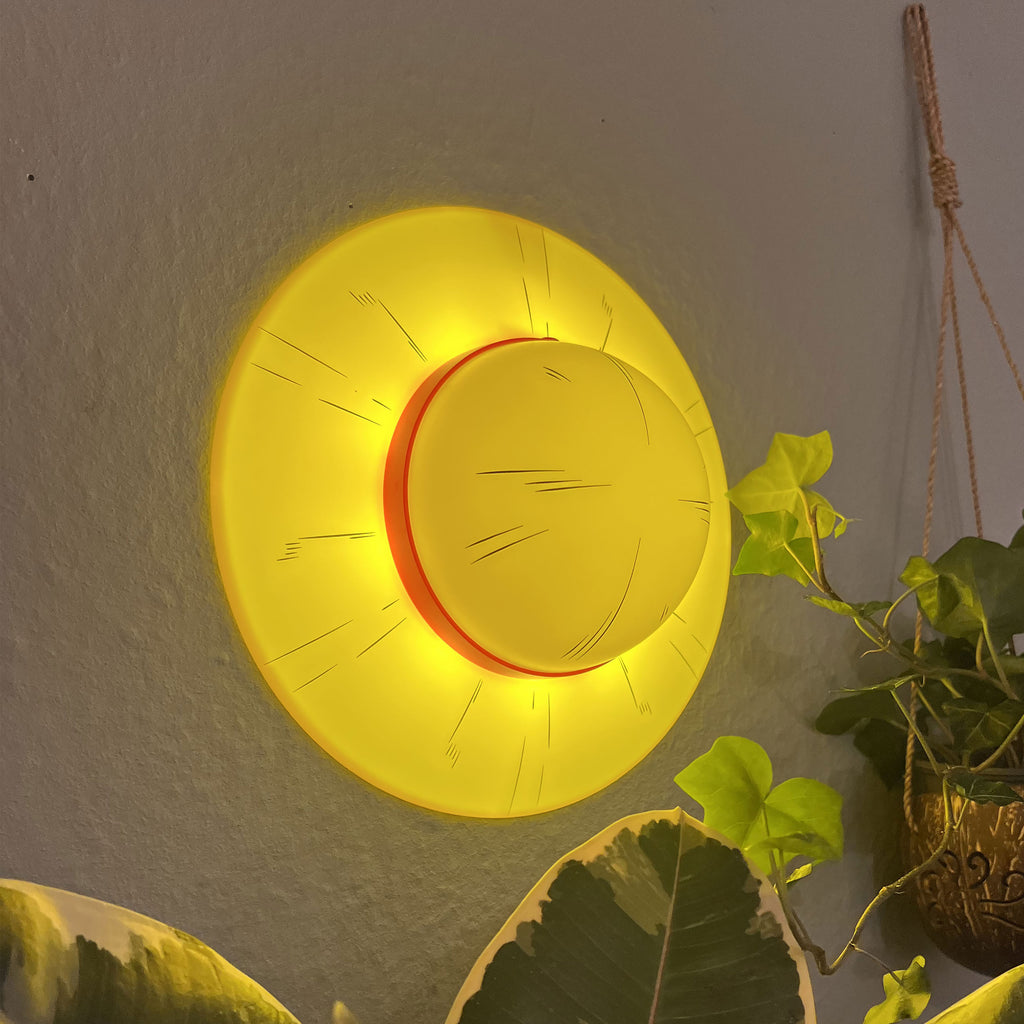 Productafbeelding One Piece - Luffy Strohoed Lamp