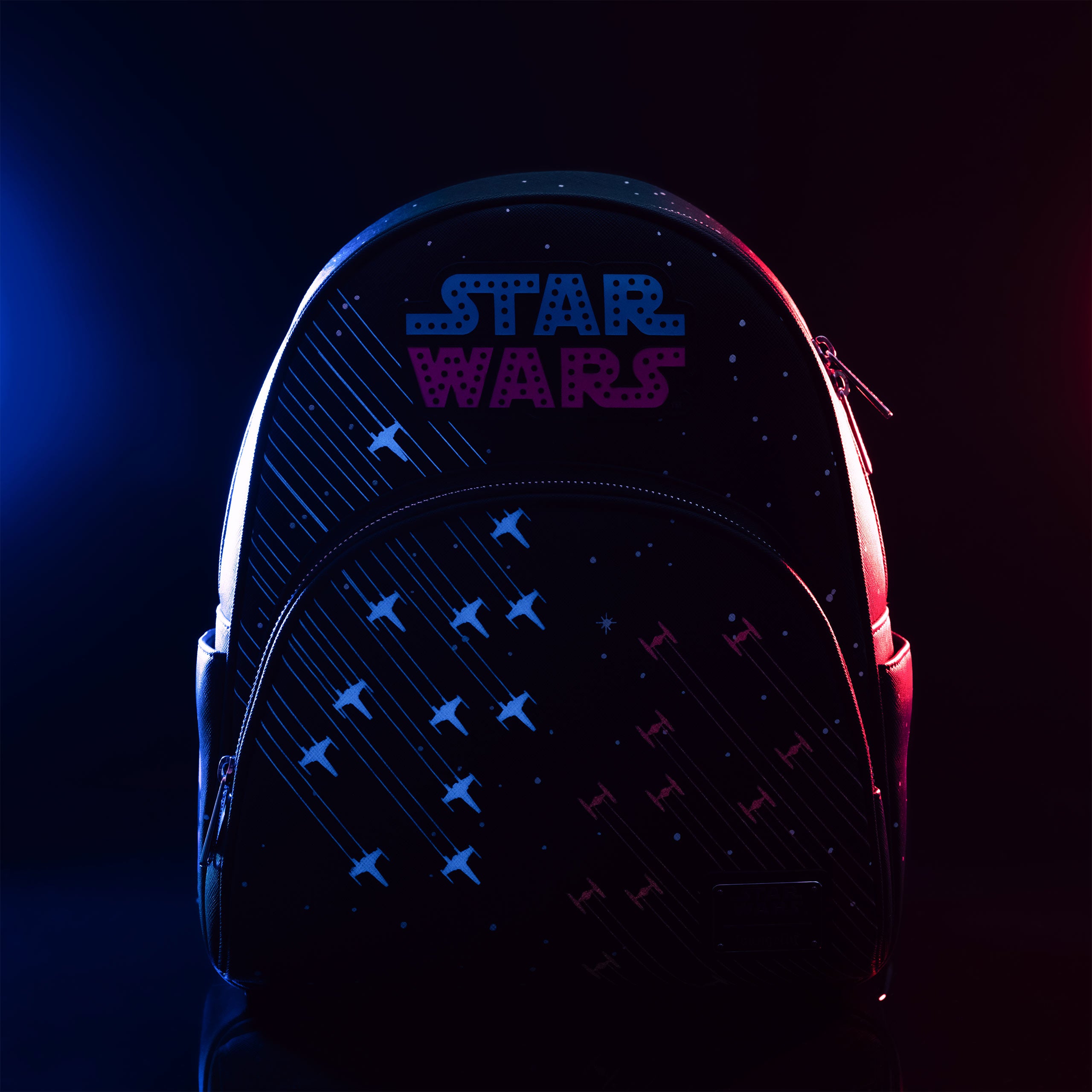 Productafbeelding Star Wars - Neon jaren 70 rugzak met licht