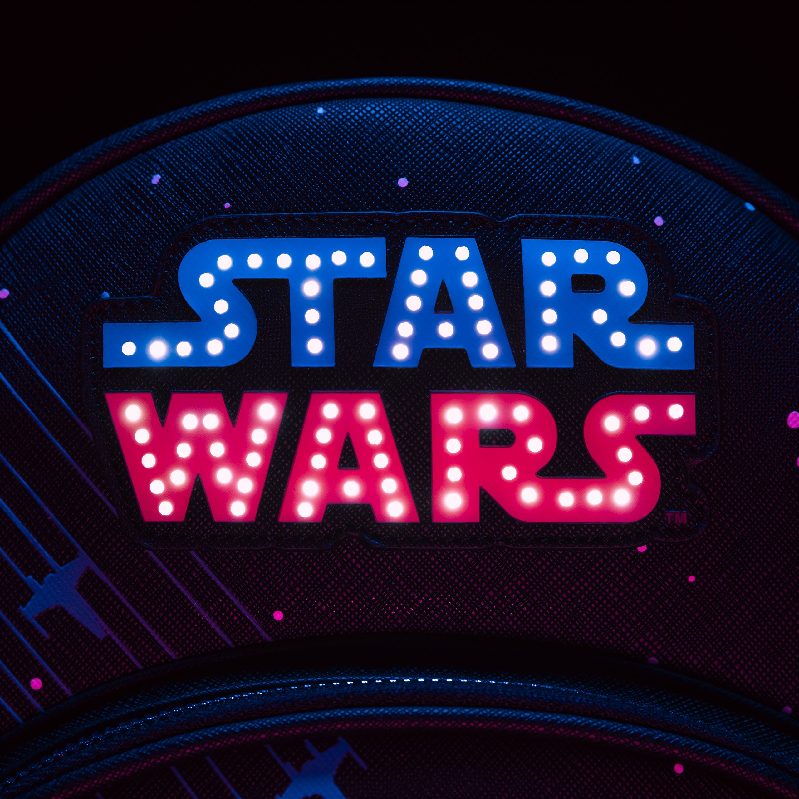 Productafbeelding Star Wars - Neon jaren 70 rugzak met licht